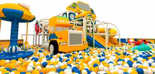 Большой сухой бассейн «Автопарк», 12х8х4 м