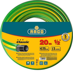 Шланг поливочный 25 атм, трёхслойный, армированный, 1/2", 20 м, RACO CLASSIC