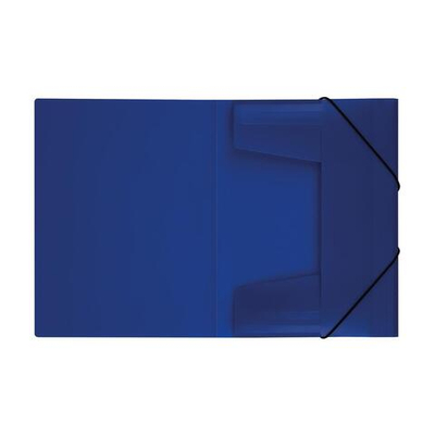 Папка на резинке А4 синяя (Стамм)