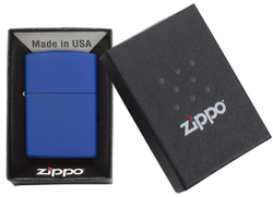 Зажигалка ZIPPO 229 Royal Blue Matte