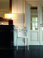 Стул пластиковый Papatya Ego-Rock, белый