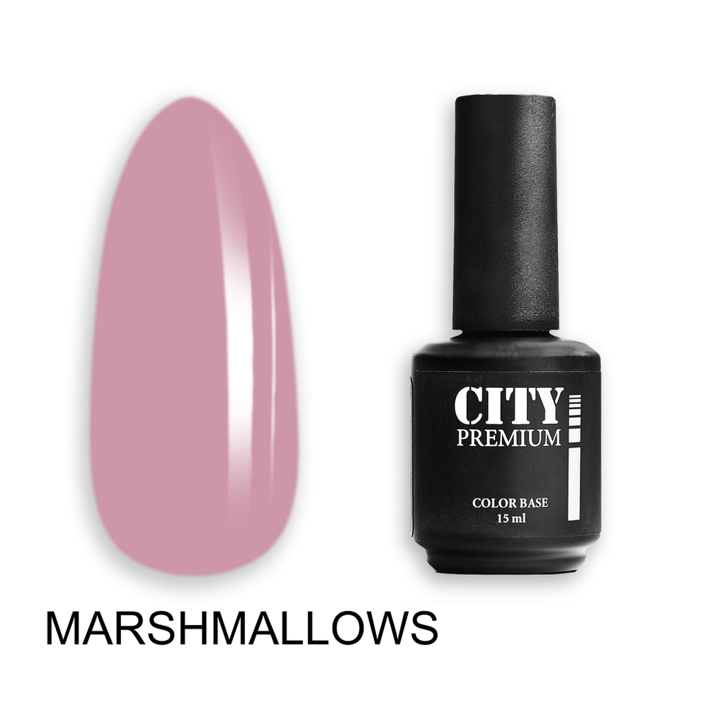CITY-NAIL Premium Color Base Marshmallows 15мл.