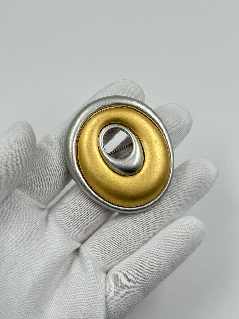 Брошь биколор Monet