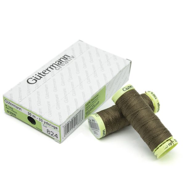Нитки отделочные Gutermann Top Stitch 30 (30 метров), 5 кат. | 815 орех