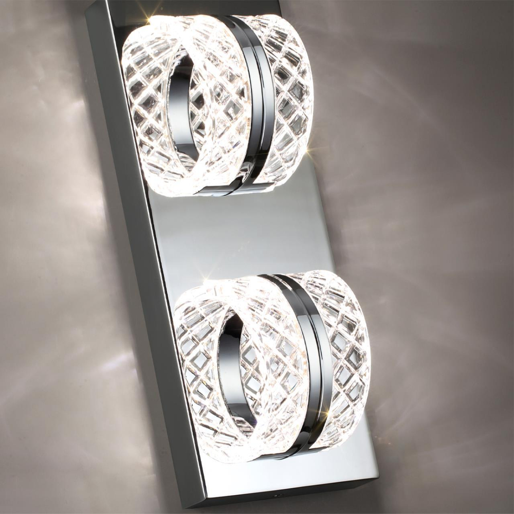 5029/8WL L-VISION ODL24 573 хром/металл/акрил Бра LED 8W 4000K 415лм MIRAGE