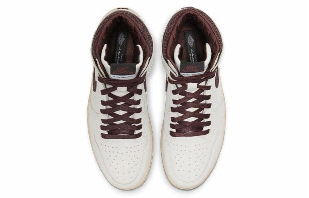 Кроссовки A Ma Manire X Jordan Air Jordan 1 Retro High Og Sp "Sail And Burgundy"