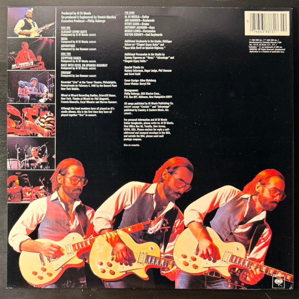 Al Di Meola ‎– Tour De Force - Live (США 1982г.)