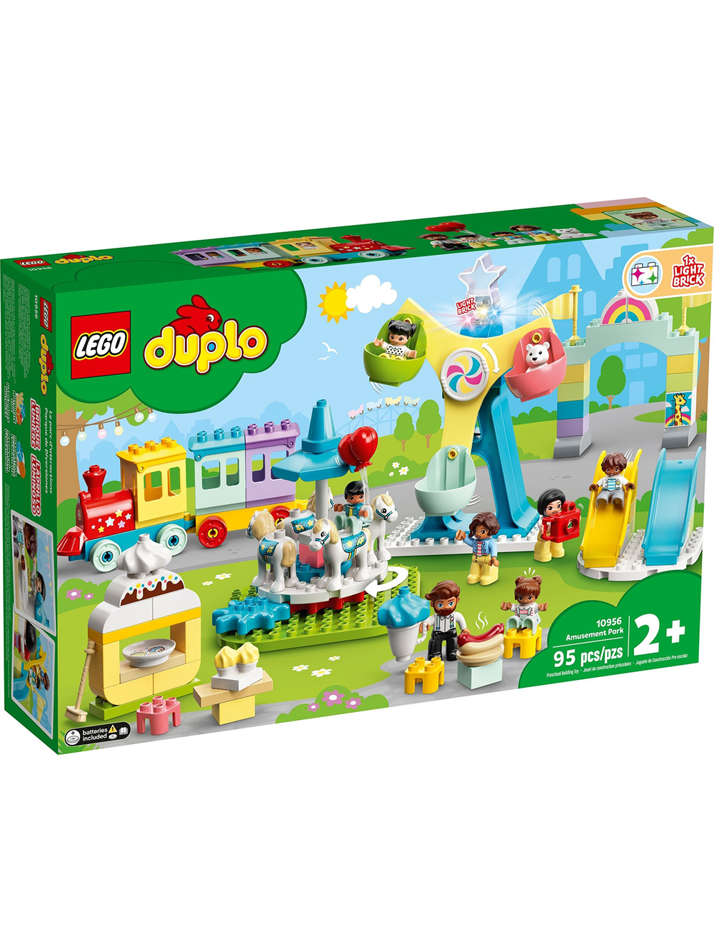 Конструктор LEGO DUPLO 10956 лего Парк развлечений, развивающий набор для малышей, оригинал LEGO