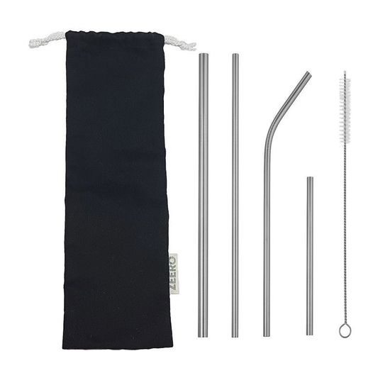 Набор металлических трубочек ZEERO "Гурман"