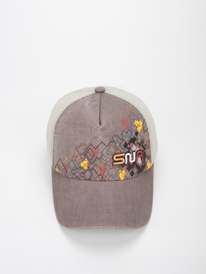 Бейсболка Snapp SN (светло-коричневый/светло-бежевый)