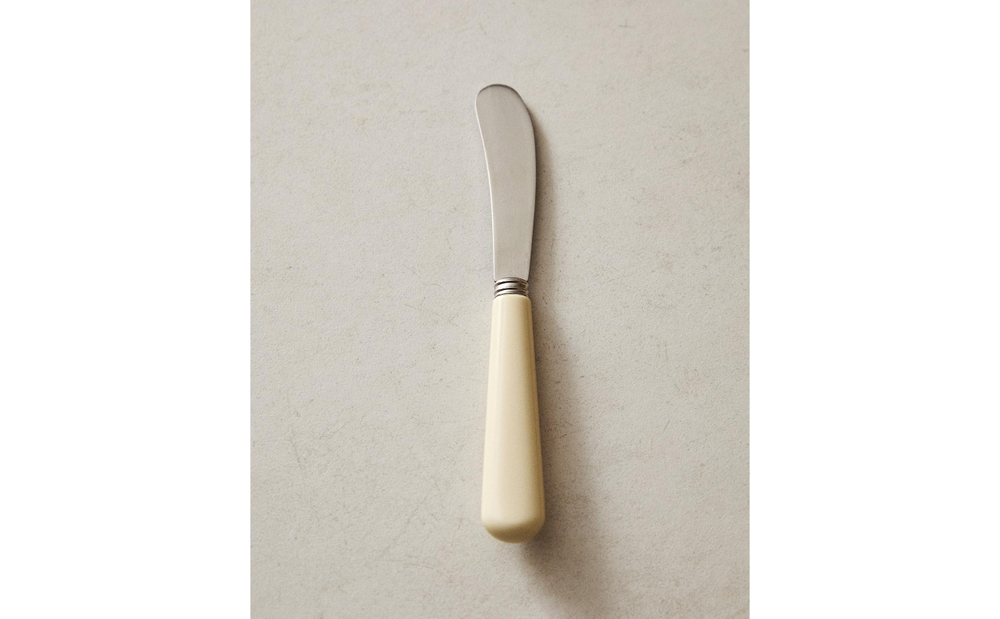 Zara Home нож из нержавеющей стали, цвет кремовый, 16 см