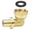 Угол VARMEGA Slide-fit 90 гр., ВР, 16x3/4quot;, с накидн. гайкой, аксиальный, латунь, VM51912