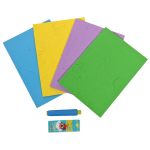 Доска знаний-мольберт 2 (голубой)