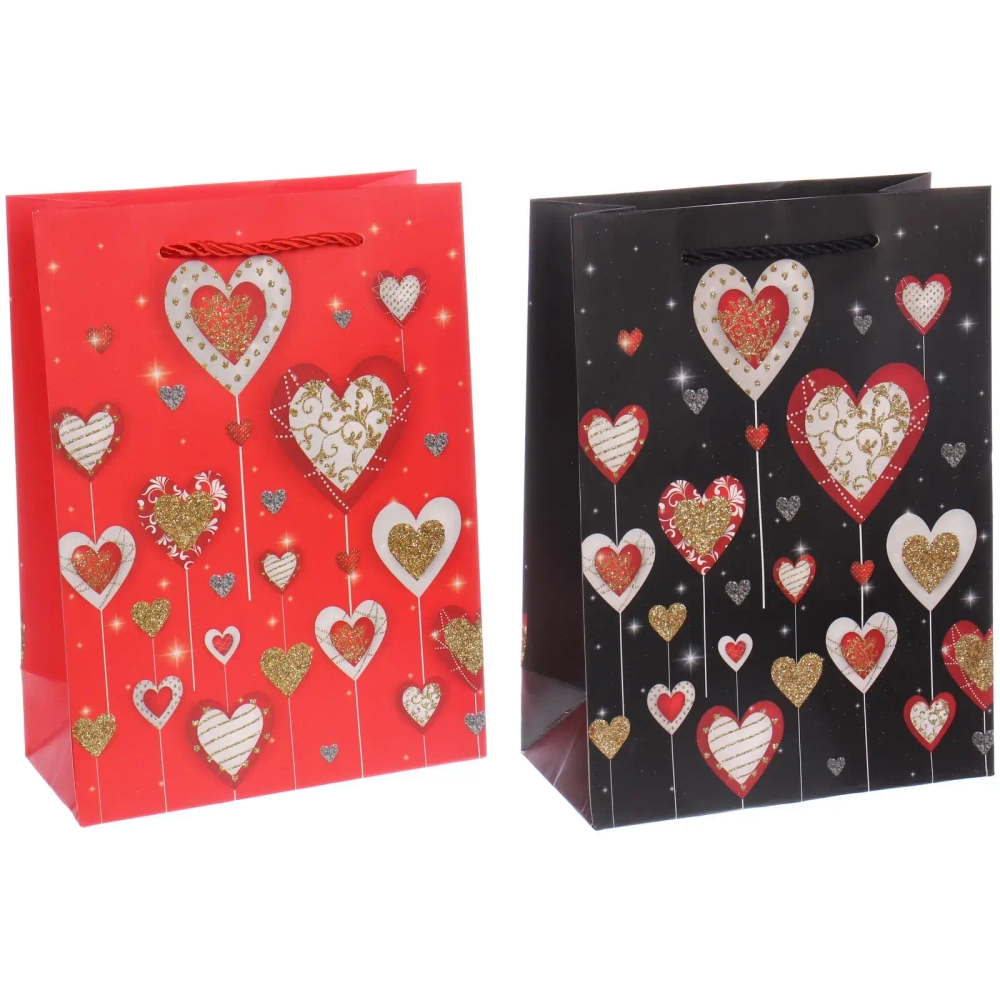 Пакет подарочный «Самой любимой» 18*24*8.5 см, микс