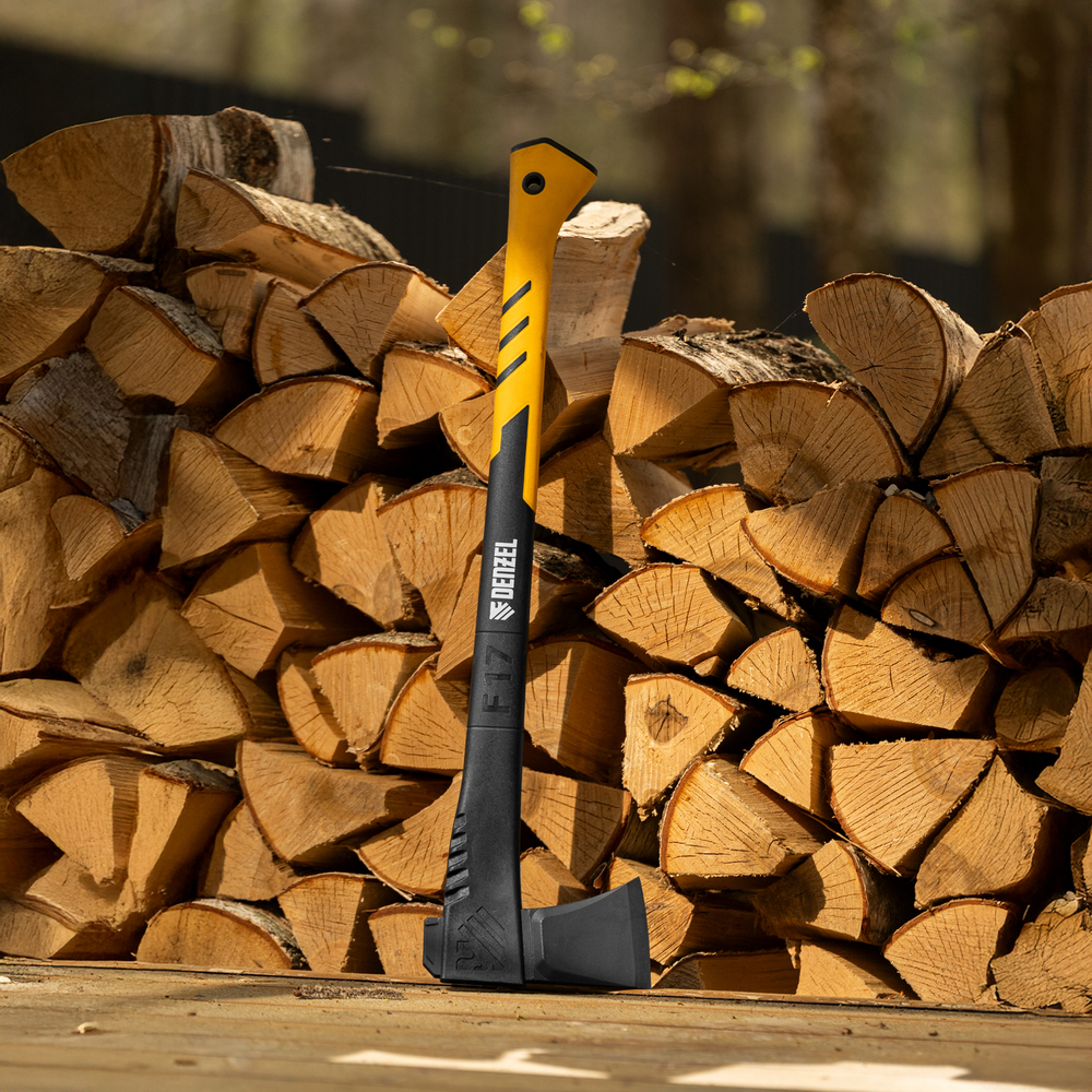 Колун, F17, 2500 гр, двухкомпонентная рукоятка, 710 мм// Denzel