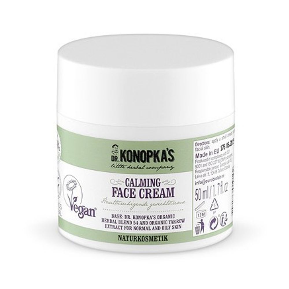 Крем для лица Успокаивающий, 50 мл (Dr.Konopka's) Крем для лица Успокаивающий, 50 мл (Dr.Konopka's)