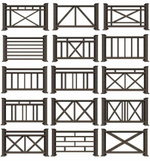 Ограждения из ДПК PREMIUM 3D Сборка №11 С глубокой текстурой