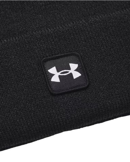 Шапка зимняя Under Armour Sport Halftime Cuff - black/white