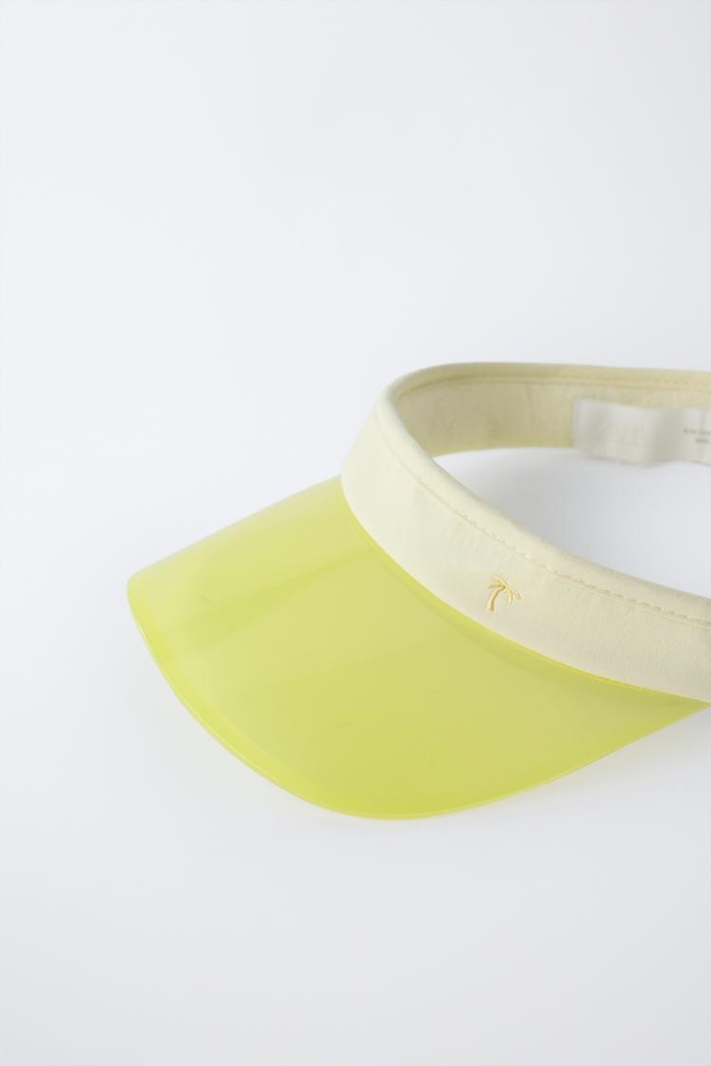 ZARA КЕПКА С КОЗЫРЬКОМ, ЖЕЛТЫЙ