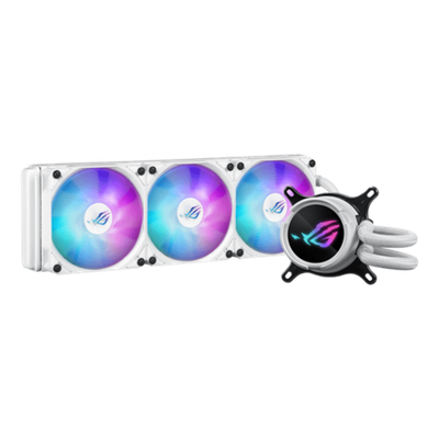 Водяное охлаждение CPU Asus ROG STRIX LC III 360 ARGB 120mm Liquid CPU Cooler, 3 x12cm, ARGB, White