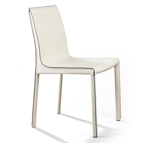 Стул Barrie бежевая кожа