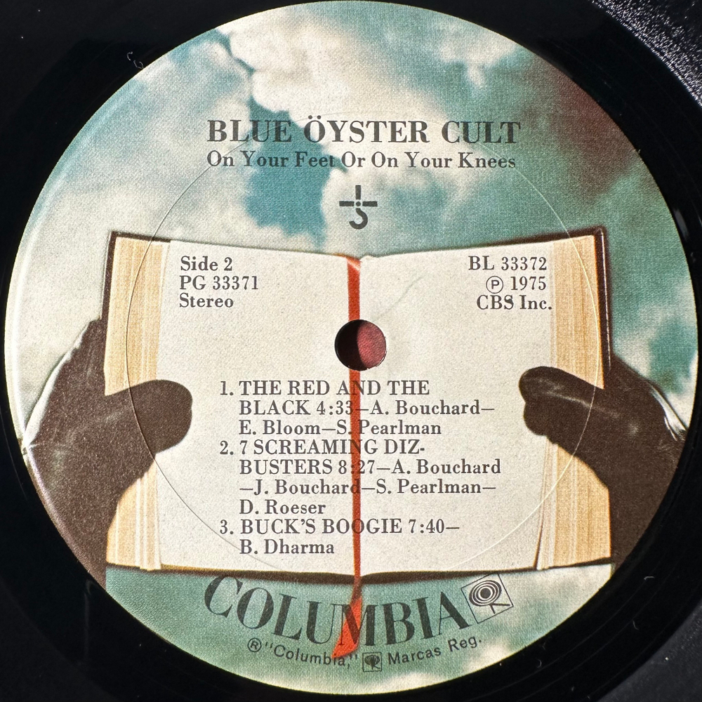Blue Oyster Cult ‎– On Your Feet Or On Your Knees 2LP (США 1975г.)