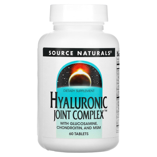 Source Naturals, Hyaluronic Joint Complex ™, 60 таблеток