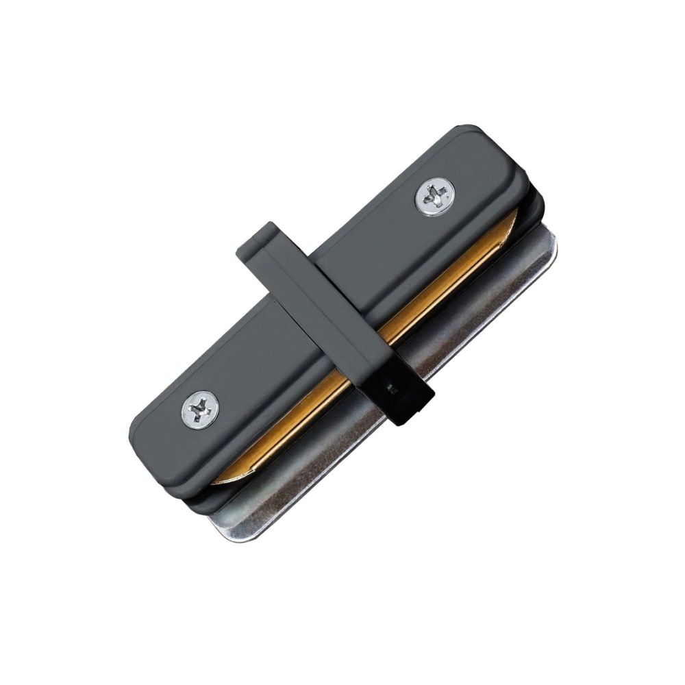 UBX-Q122 G11 BLACK 1 POLYBAG Соединитель для 2-х шинопроводов типа G, прямой внутренний. Однофазный. Черный. ТМ Volpe.