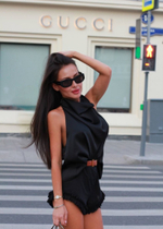 Топ "scandal in silk", черный