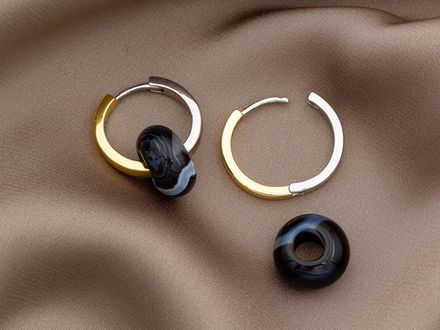 Швензы-Кольца Биколор 20мм, узкие