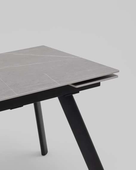 Стол Нэд 120-180/80/76 см столешница керамика Armani Grey