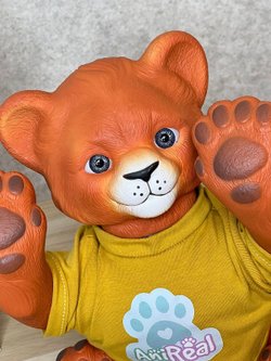 Игрушка мягконабивная 35см AniReal Львенок (60108)