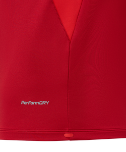 Джемпер тренировочный JOGEL PREMIER PerFormDRY Training Zip Top, темно-красный/красный