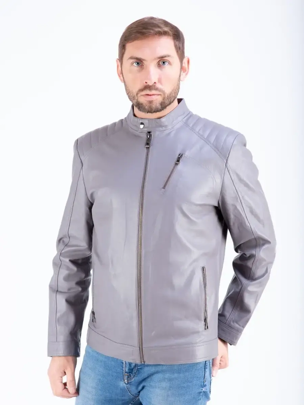 Куртка мужская  из натуральной кожи