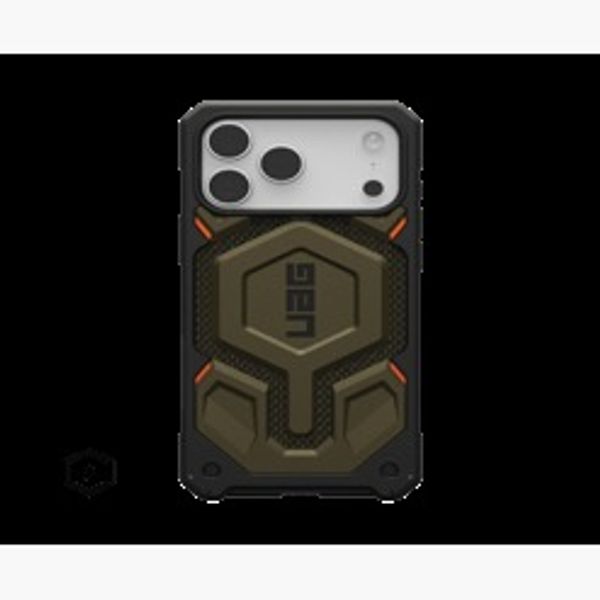 Чехол Uag Monarch Pro Case для iPhone 17 Pro, Зеленый | Kevlar Element Green