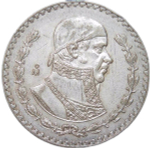 Мексика 1 песо 1964 серебро (VF-XF)