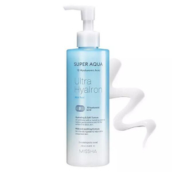 Мягкий увлажняющий пилинг гель-скатка Missha Super Aqua Ultra Hyalron Mild Peel, 250мл