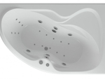 Ванна акриловая асимметричная ВЕГА 170х105 AQUATEK (с каркасом и фронтальной панелью)