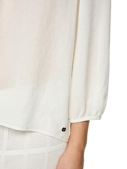 Marc Cain Блуза полупрозрачная из струящейся ткани