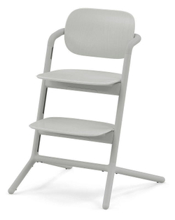 Стульчик для кормления Cybex Lemo 4 в 1 с мягкими чехлами Comfort Inlay Suede Grey/Stone Blue