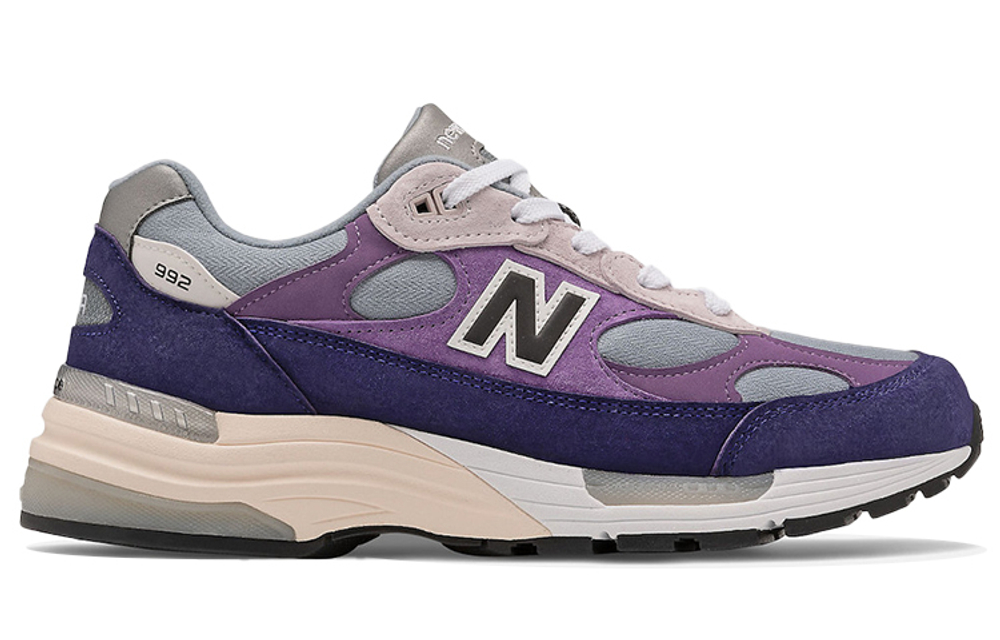New balance sneakers purple top