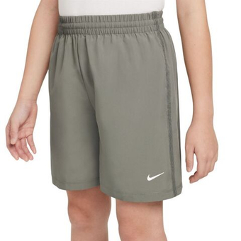 Шорты для мальчика теннисные Nike Boys Dri-Fit Multi+ Training - light army/white
