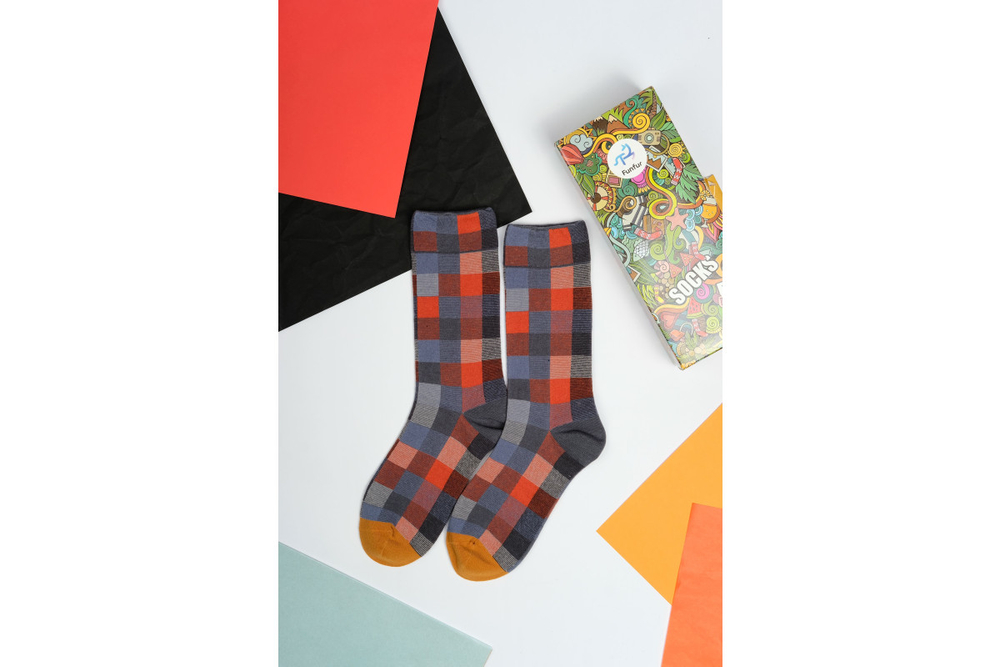 Носки Funfur Quadro в наборе 5 пар