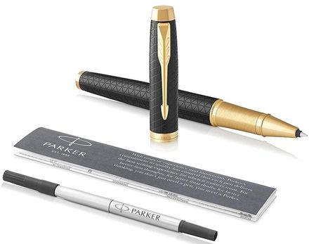 Ручка-роллер Parker IM Premium T323, Black GT