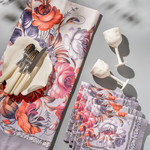 Набор скатерть 130х180 см с салфетками в подарочной упаковке