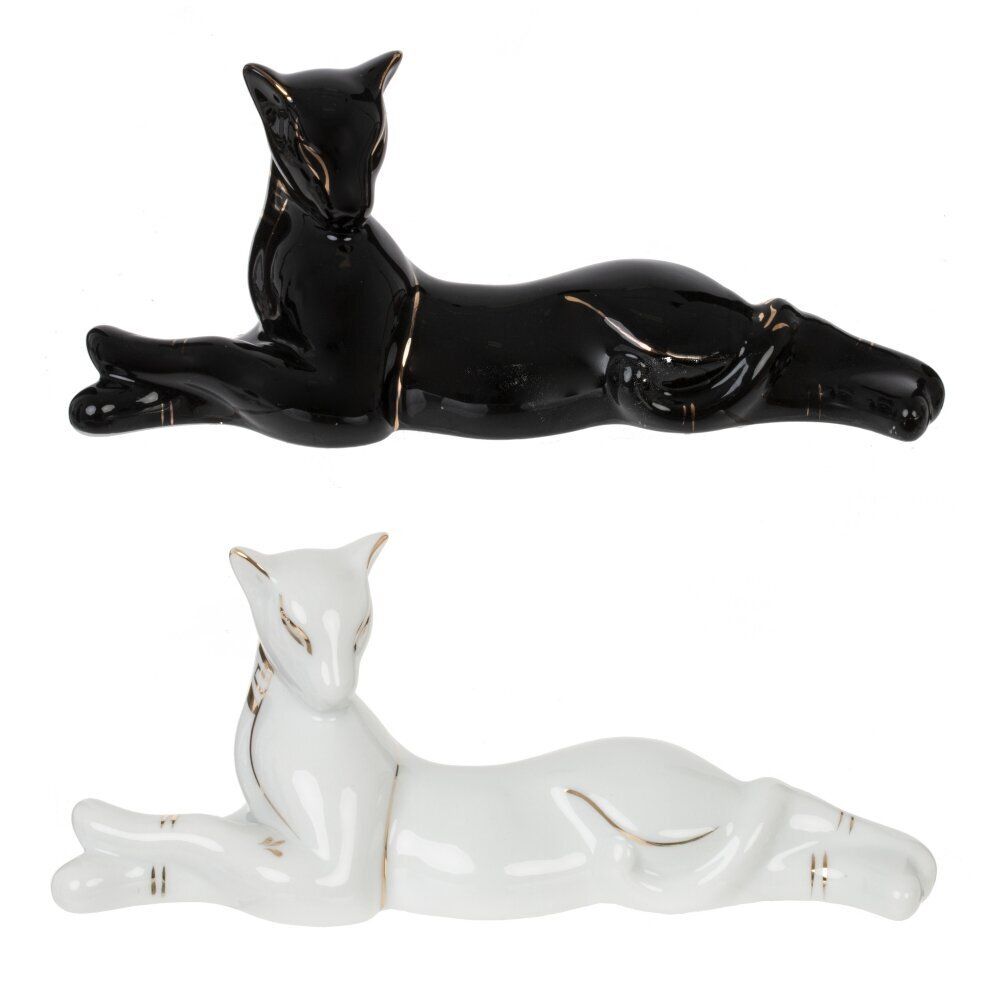 GAEM Фигурка декоративная "Кошка", L20 W5,5 H9 см, 2в.