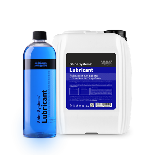Shine Systems Lubricant - лубрикант для работы с глиной и автоскрабами, 750 мл