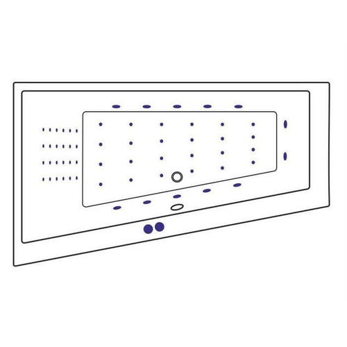 Акриловая ванна Excellent Sfera L Nano 170x100 WAEX.SFL17.NANO