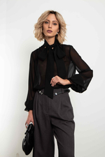 Блуза Элегия (черный)