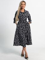 Платье Доминанта (черное/кошки) П15359-16М LT Collection
